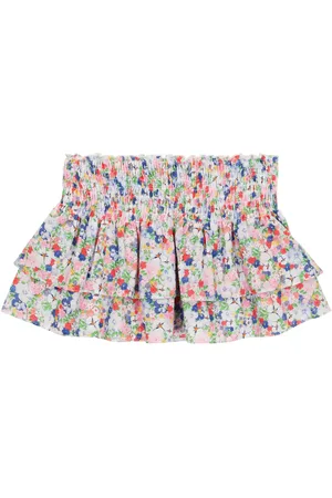 MONNALISA Falda de muselina floral