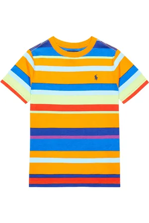 Ralph Lauren Camiseta de algodón a rayas