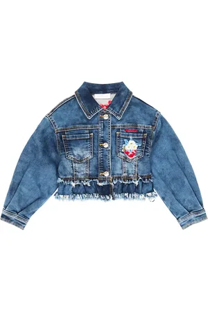 MONNALISA Chaqueta vaquera bordada