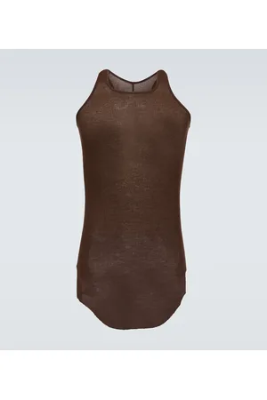 Rick Owens Tank top de jersey