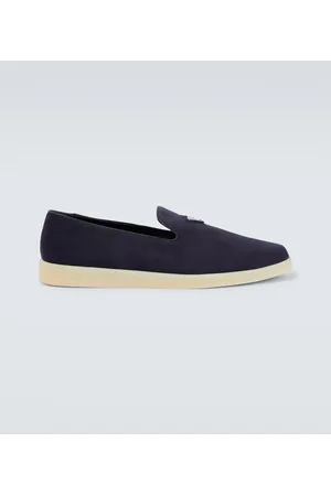 Prada Zapatillas slip-on de ante