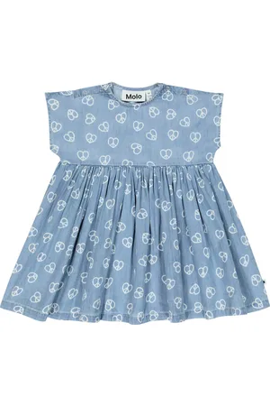 Molo Bebe - vestido de algodón estampado