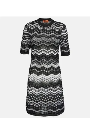 Missoni Vestido corto de punto con lentejuelas