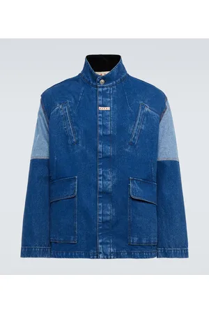 Marni Chaqueta vaquera con paneles