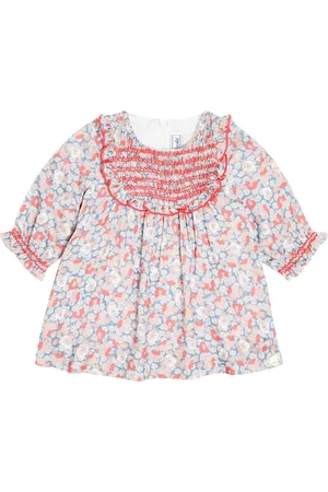 Tartine Et Chocolat Bebé - vestido en popelín floral