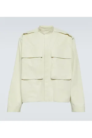 Jil Sander Chaqueta oversized de algodón