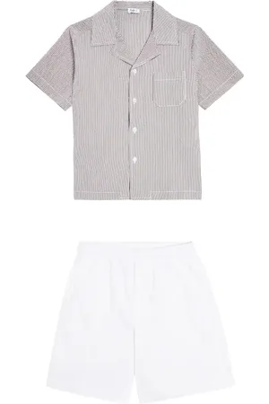 Il gufo Set de bermudas y camisa de algodón