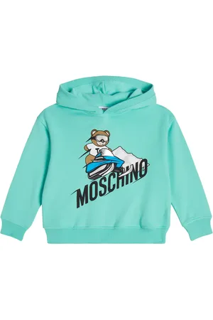 Moschino Sudadera con capucha de algodón con logo