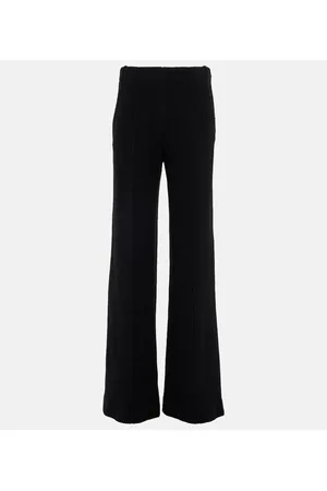 Chloé Chloé Pantalones de lana virgen tiro alto