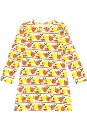 Mini Rodini Vestido Fruits en mezcla de algodón