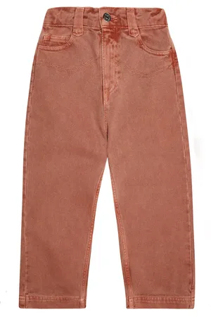 The New Society Jeans rectos de tiro alto