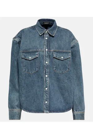 WARDROBE.NYC Chaqueta en denim oversized