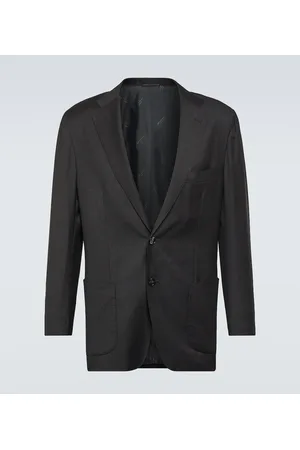 Kiton Blazer de lana virgen