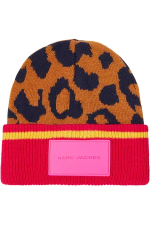 Marc Jacobs Gorro con estampado de leopardo