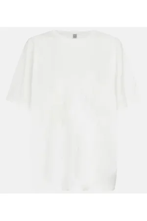 Totême Camiseta de jersey oversized