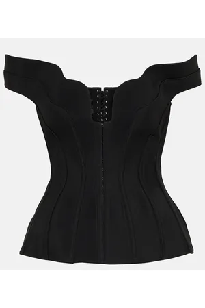 MUGLER Top con paneles