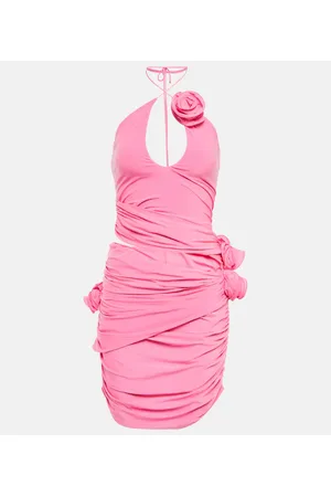 MAGDA BUTRYM Vestido corto de jersey adornado