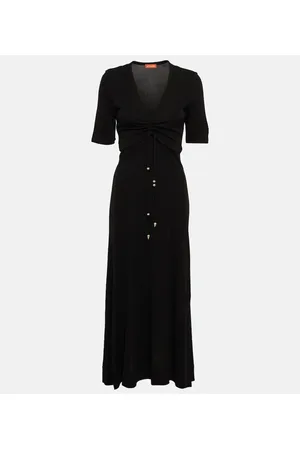 Altuzarra Vestido midi Panya fruncido
