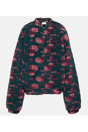 MAGDA BUTRYM Chaqueta de teddy floral