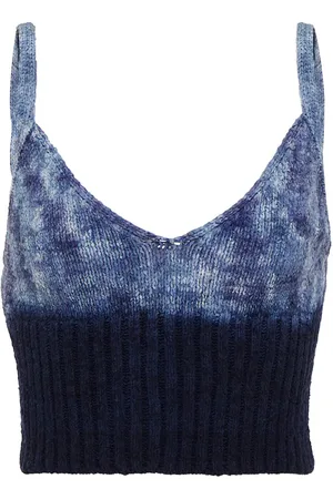Altuzarra Crop top Sim de seda tie-dye