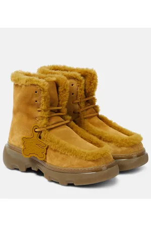 Burberry Botas Chugga de ante con borrego
