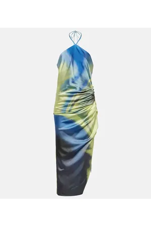 Simkhai Vestido midi Hansel estampado