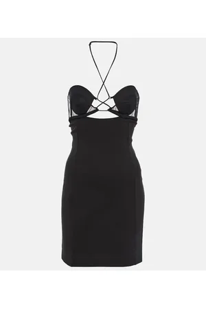 Nensi Dojaka Vestido corto con aberturas