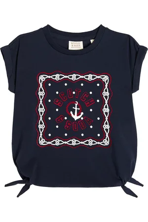 Scotch&Soda Camiseta en jersey de algodón