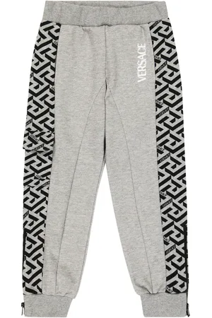 VERSACE Pantalones La Greca de algodón