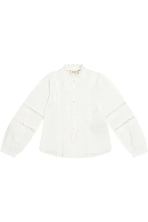 Scotch&Soda Blusa de algodón bordada