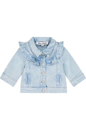 Tartine Et Chocolat Bebé - chaqueta en denim bordada