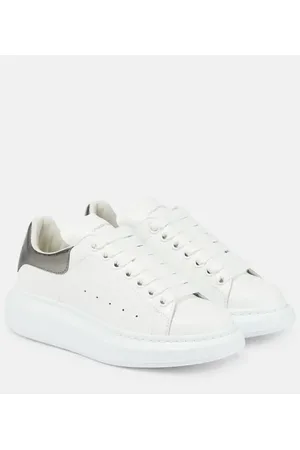 Alexander McQueen Zapatillas Oversized de piel