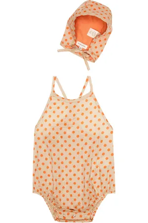 Caramel Bebé - mono y gorro Lavendula de algodón