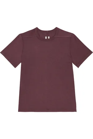 Rick Owens Camiseta en jersey de algodón