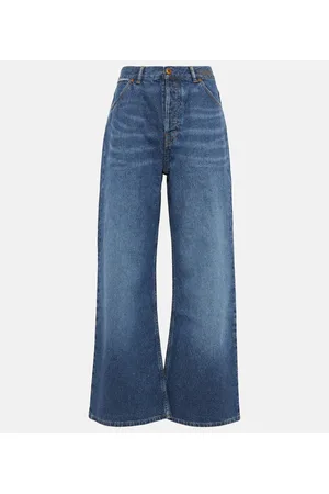 Chloé Chloé Jeans anchos de tiro alto