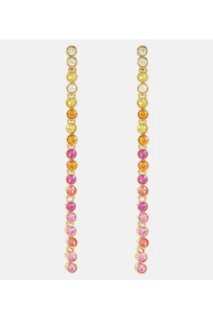 Oscar de la Renta Pendientes Champagne Strand
