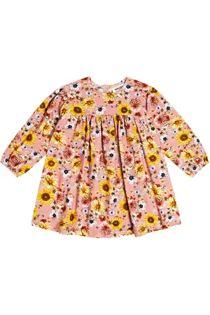 Molo Bebé - vestido Coral de algodón floral