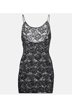 Oseree Oséree Vestido corto de encaje