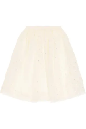 BONPOINT Falda Panice de tul con lunares