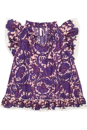 ZIMMERMANN Vestido Tiggy de algodón floral