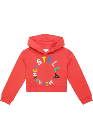 Stella McCartney Sudadera de jersey de algodón con logo