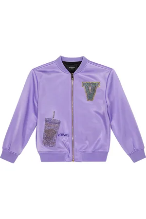 VERSACE Chaqueta varsity bordada