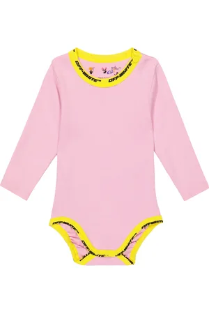 OFF-WHITE Bebé - body en jersey de algodón