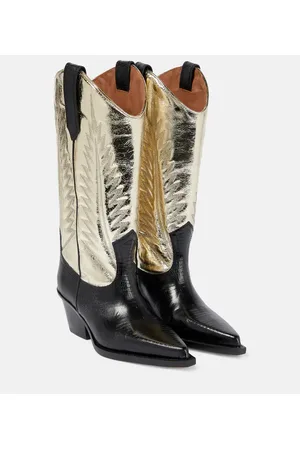 PARIS TEXAS Botas cowboy Rosario de piel