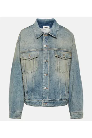 Maison Margiela Chaqueta en denim acolchada