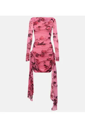 BLUMARINE Vestido corto de jersey estampado