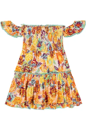 POUPETTE ST BARTH Vestido Aurora de algodón estampado