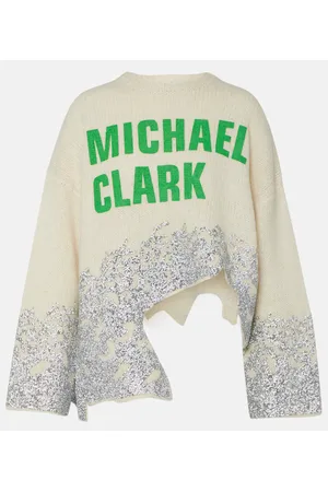 J.W.Anderson X Michael Clark jersey de mezcla de lana y alpaca