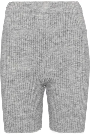 Nanushka Shorts ciclistas Siu de punto acanalado