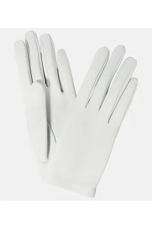 The Row Guantes Lorella de piel